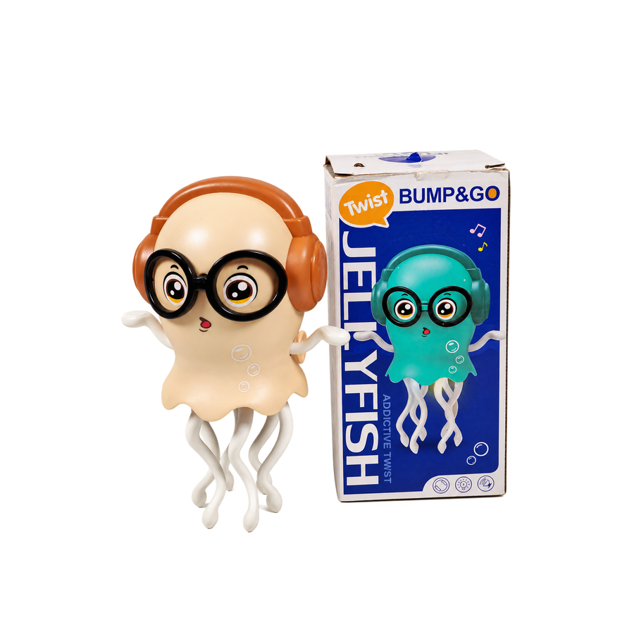 Jellyfish Bump and Go Dancing Toy