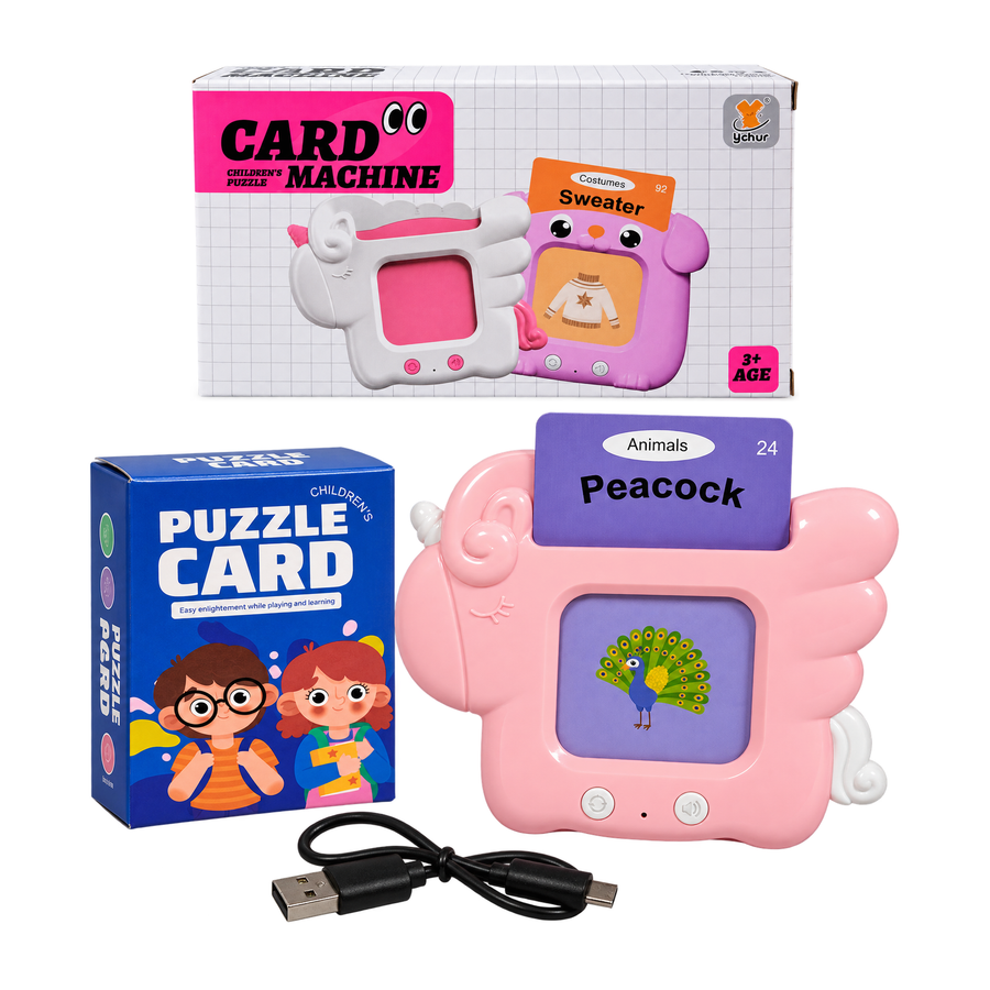 Children's Puzzle Game Card Machine