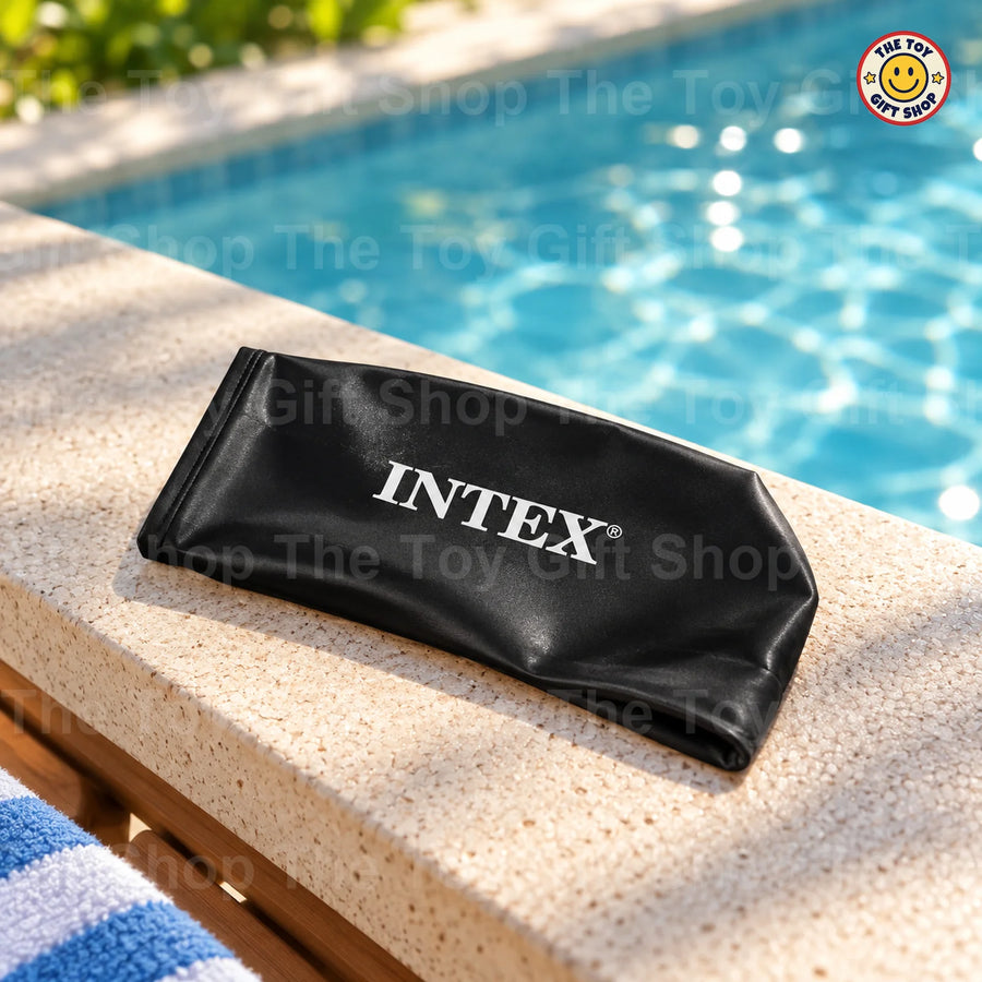 Intex AquaFlow Youth Swim Cap – White, Blue or Black – photo 6