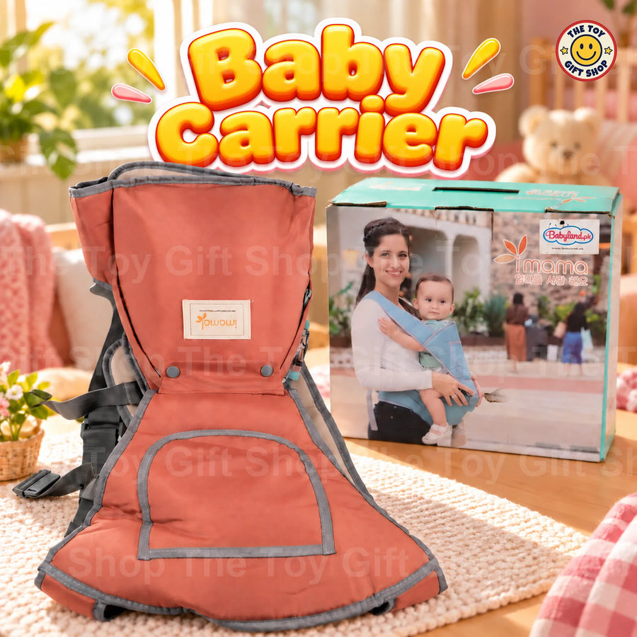 imama Baby Carrier and its box.