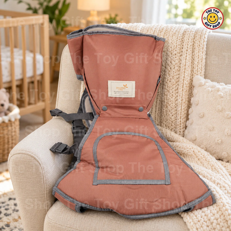 imama Baby Carrier with Padded Seat – Peach – photo 2