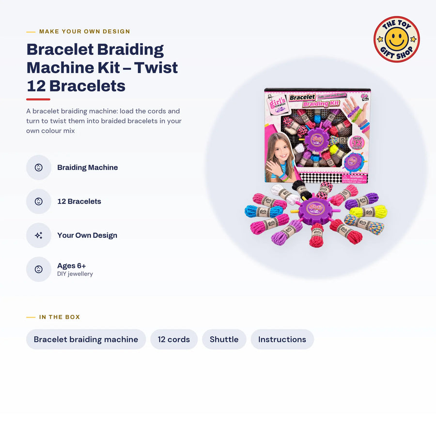 Bracelet Braiding Machine Kit – Twist 12 Bracelets – photo 4