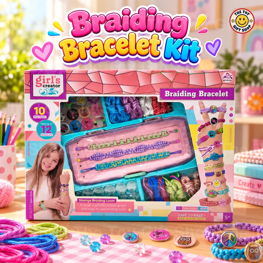 Braiding Bracelet Loom Kit – 10 Knot Styles – photo 2