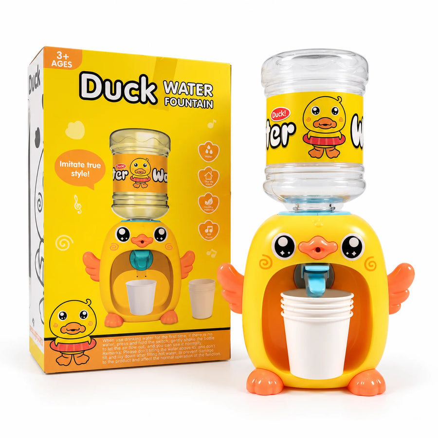 Duck Water Fountain and its box.