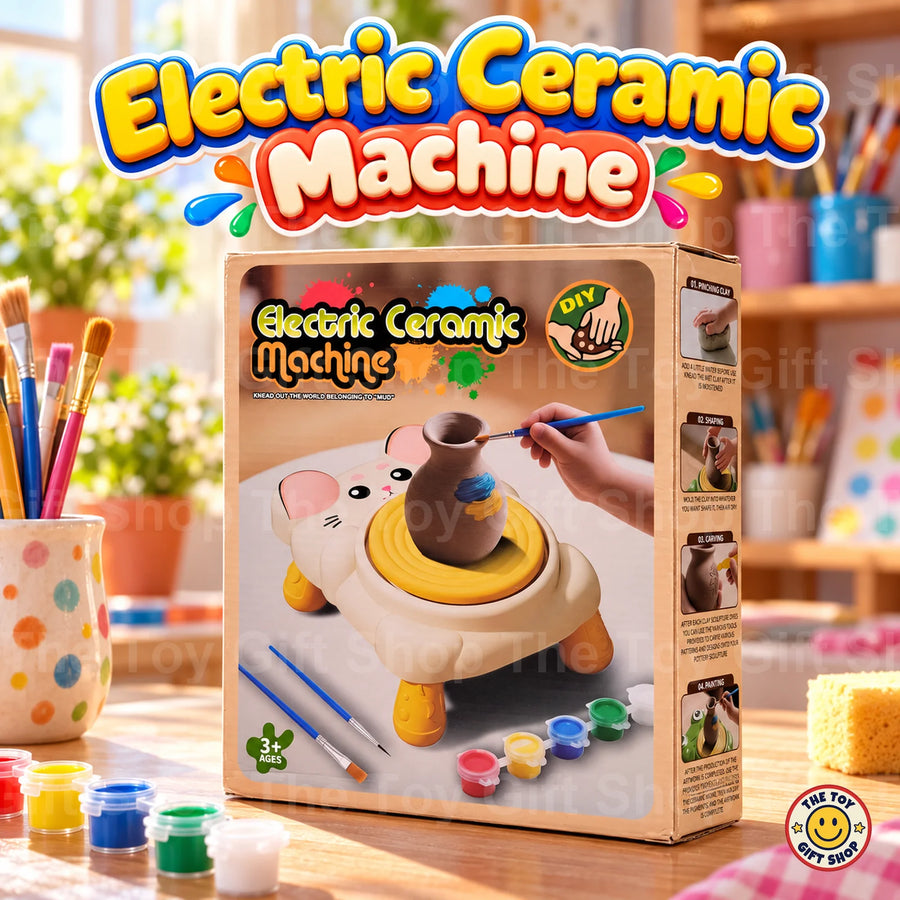 Electric Ceramic Machine – Kids' Pottery Wheel – photo 2