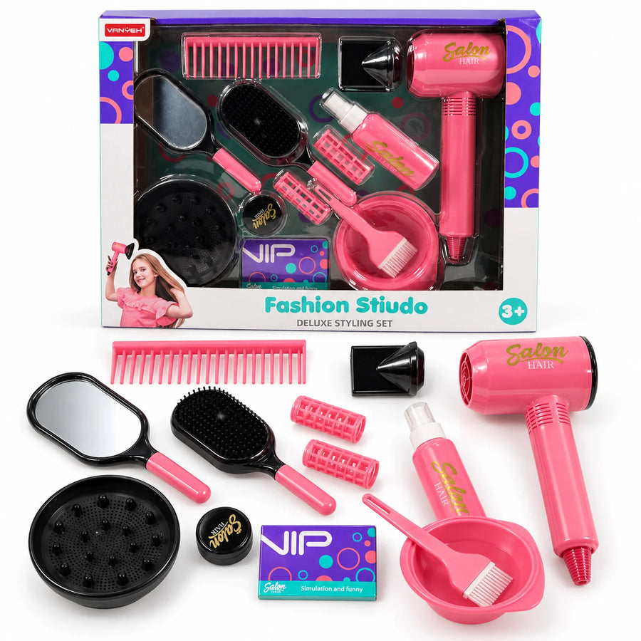 Fashion Studio Hair Styling Set and its box.