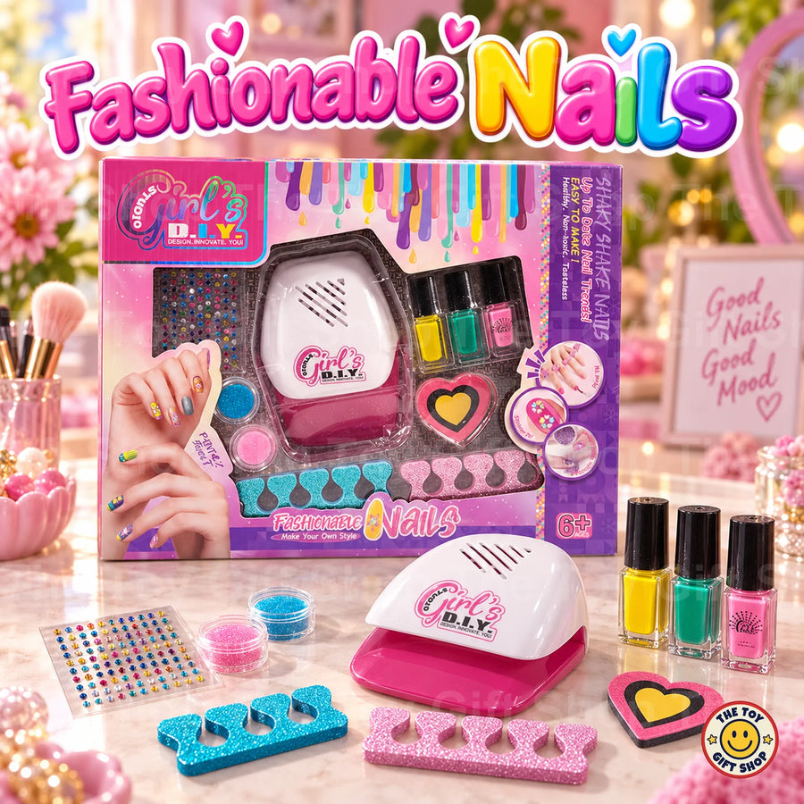 Fashionable Nails Set with Nail Dryer – photo 2