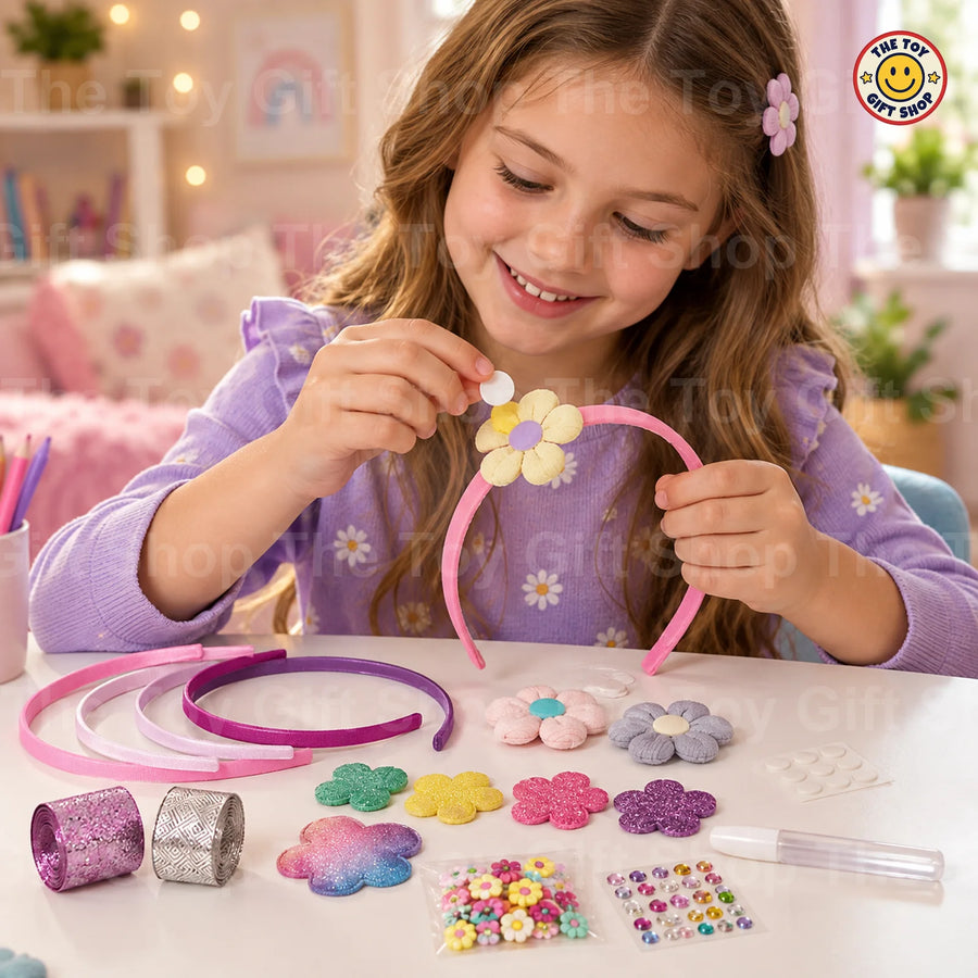 DIY Head Band Making Kit – Makes 4 Headbands – photo 3