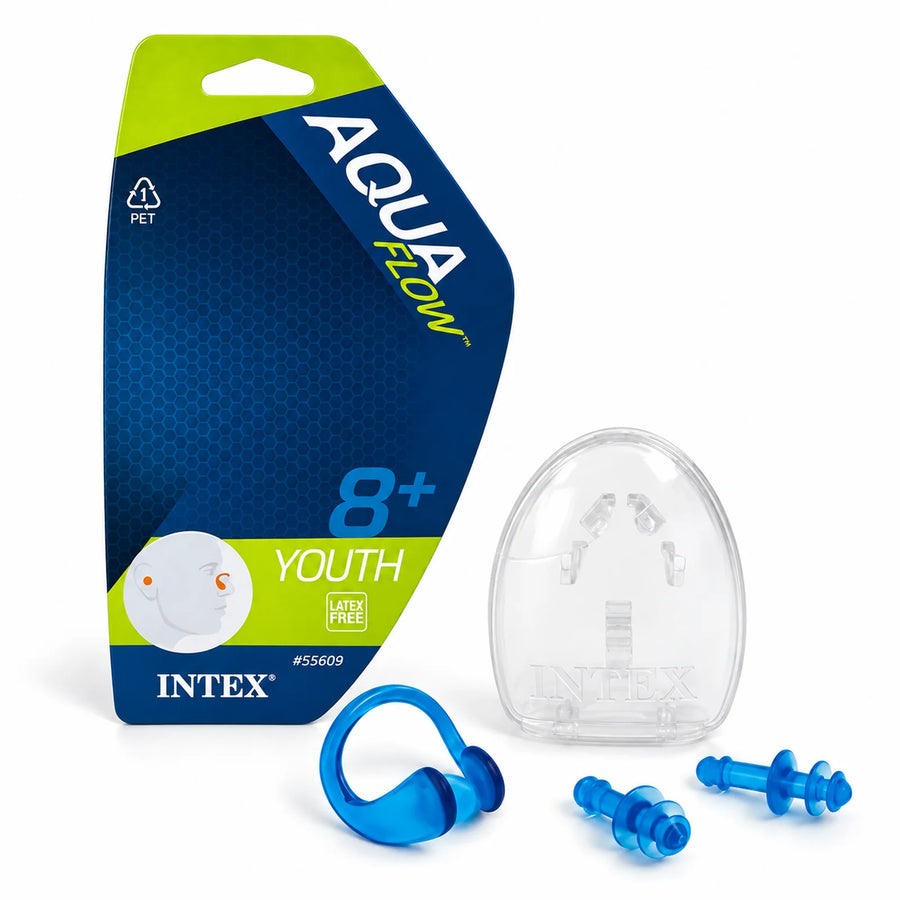 Intex Ear and Nose Swimming Plug and its box.