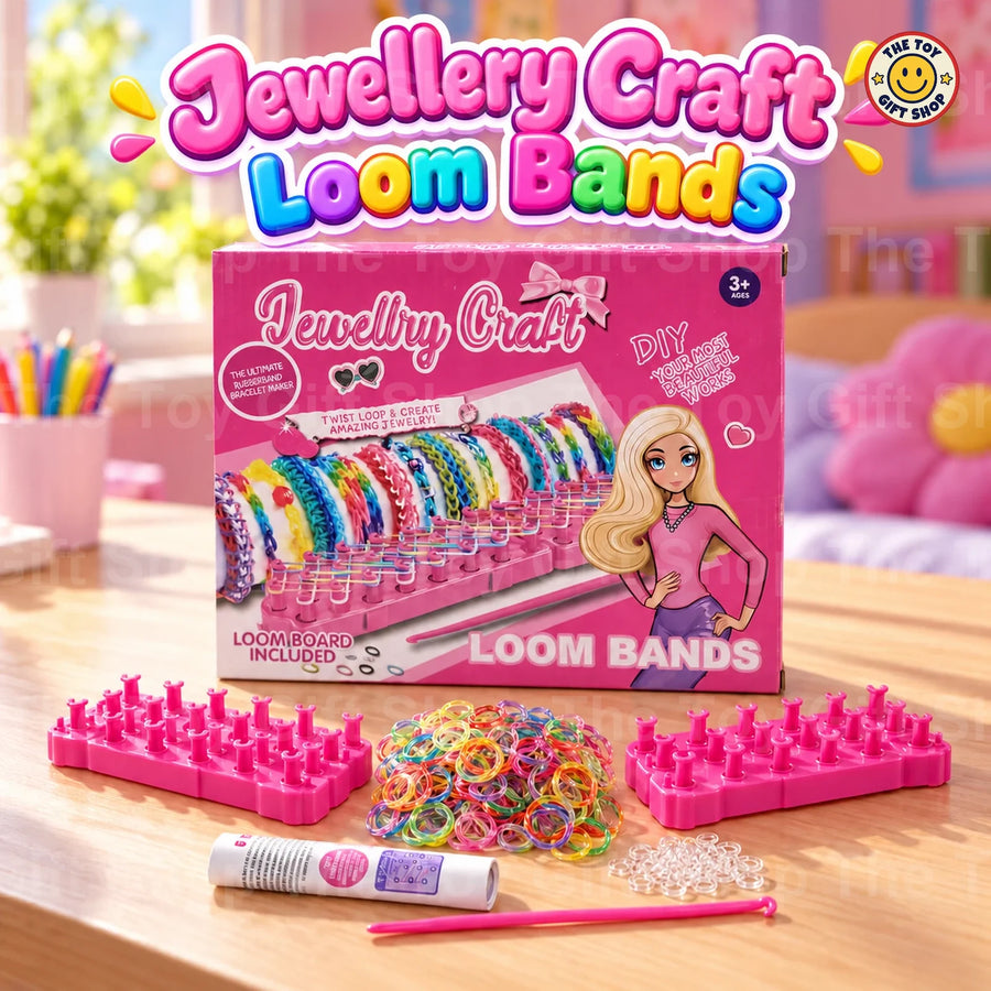 Jewellery Craft Loom Bands Kit with Loom Board – photo 2
