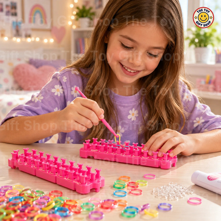 Jewellery Craft Loom Bands Kit with Loom Board – photo 3