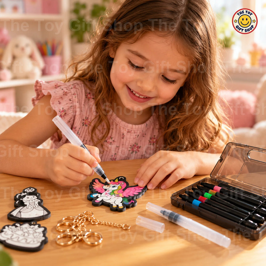 Magic Puffy 3D Art Painting Kit with Keychains – photo 3
