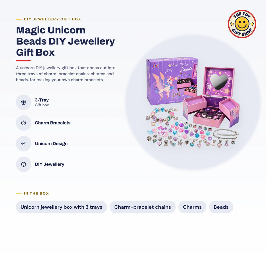 Magic Unicorn Beads DIY Jewellery Gift Box – photo 4