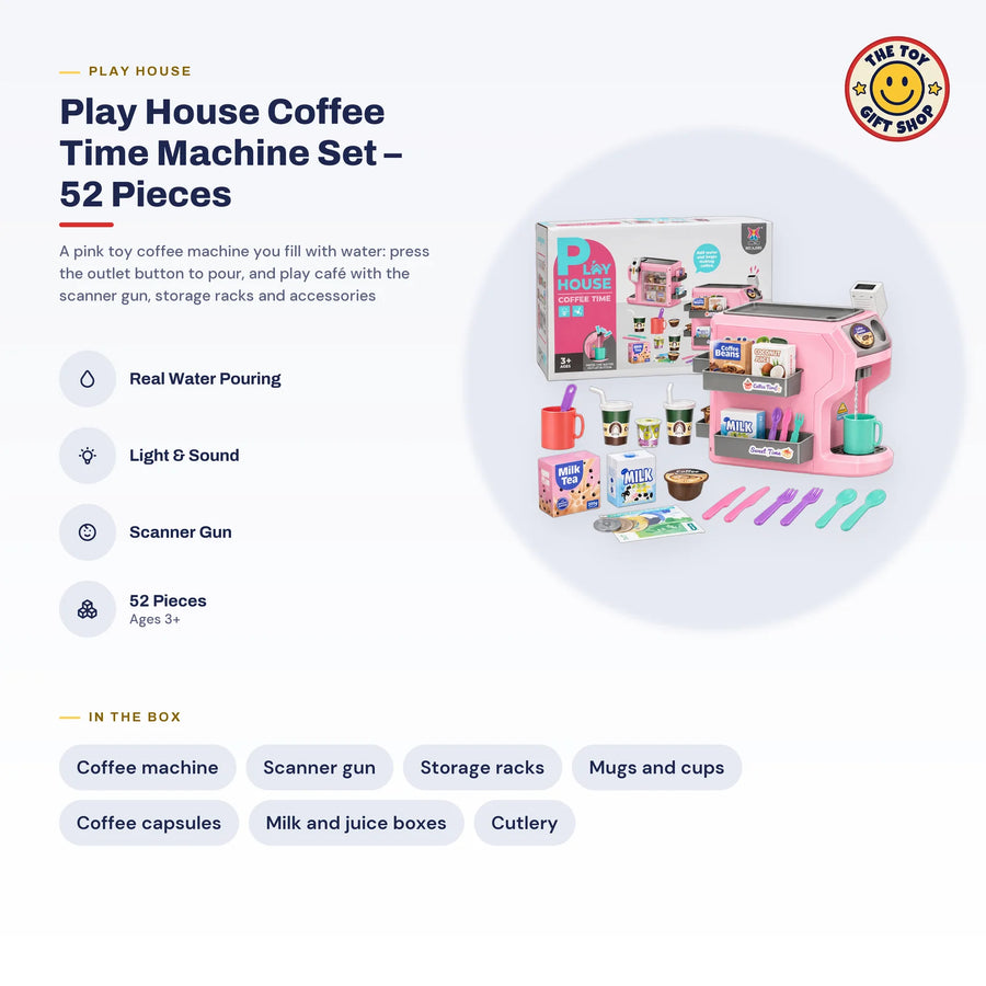 Play House Coffee Time Machine Set – 52 Pieces – photo 4