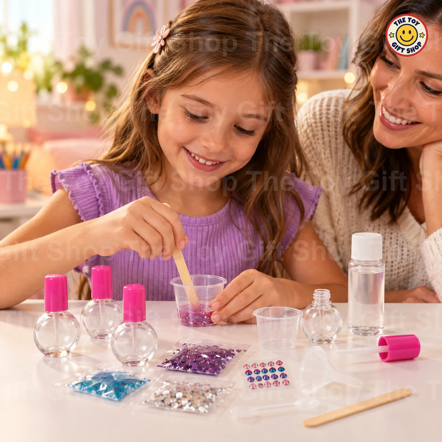 Sparkling Nail Polish Kit – Make Your Own Nail Polish – photo 3