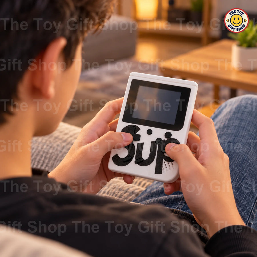 SUP Game Box 400 in 1 Plus Handheld Console – White – photo 3
