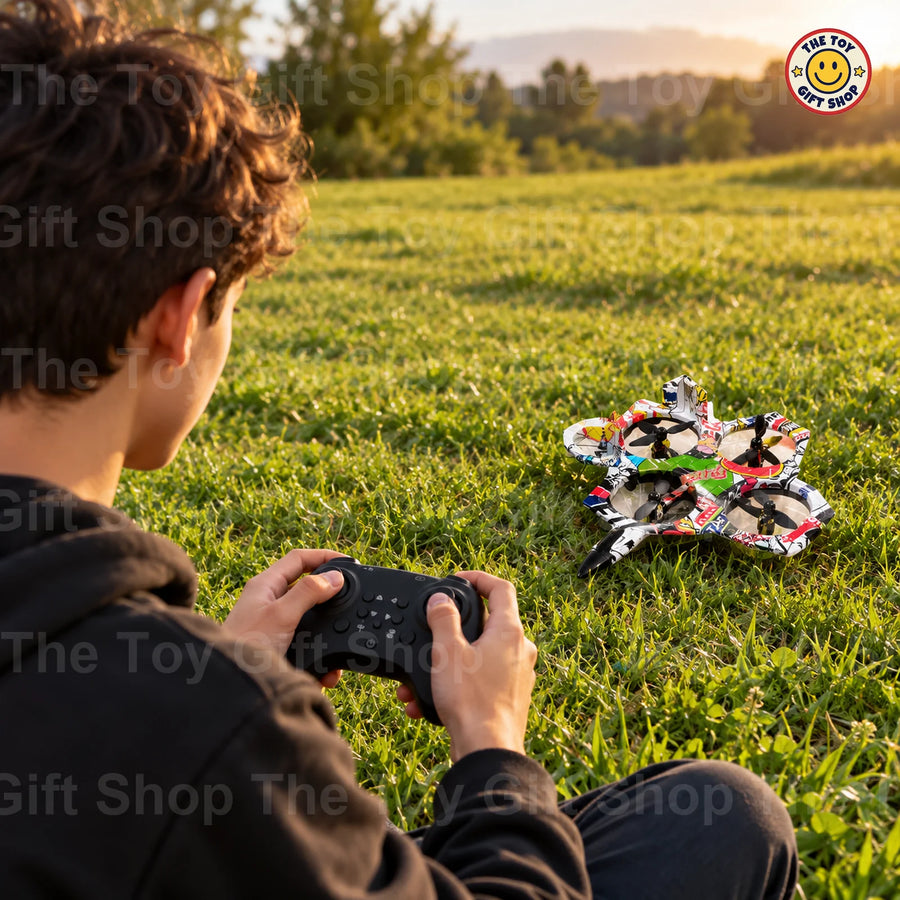 X29 RC Fighter Plane Quadcopter – Graffiti Design – photo 3