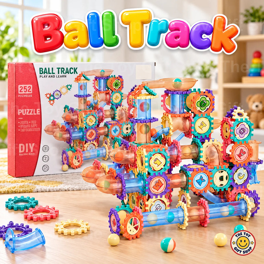 Ball Track Building Blocks – 252 Pieces – photo 2