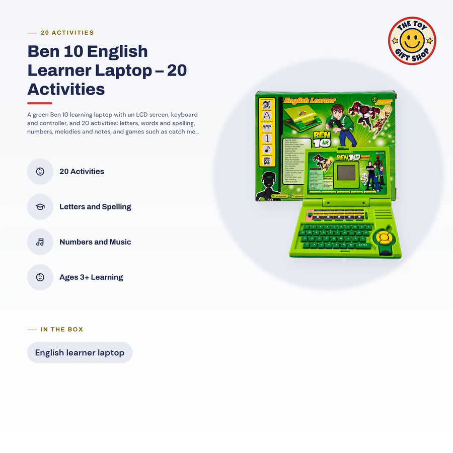Ben 10 English Learner Laptop – 20 Activities – photo 4