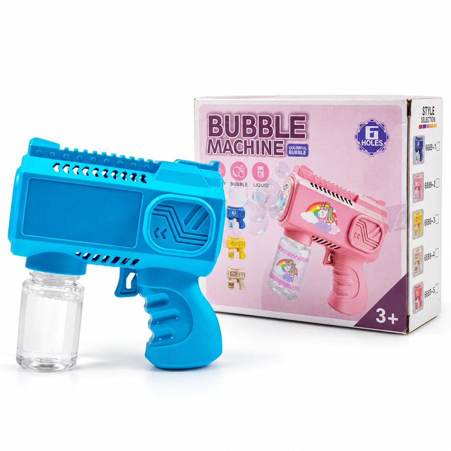 6-Hole Bubble Machine Gun