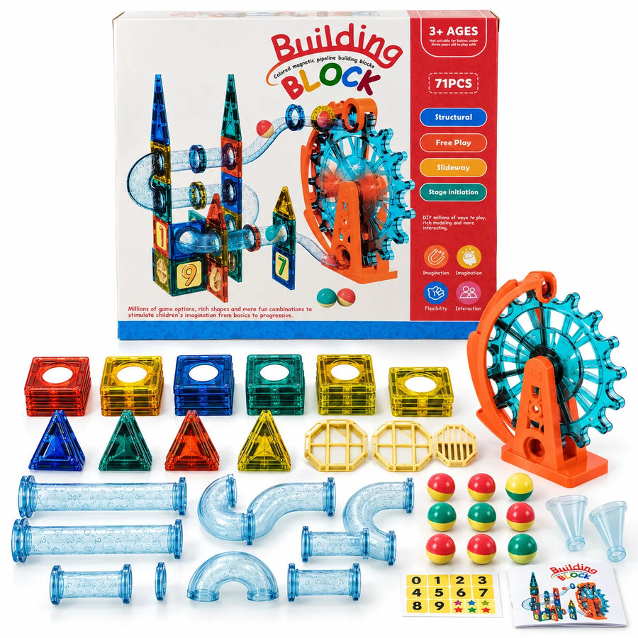 Magnetic Pipeline Building Blocks