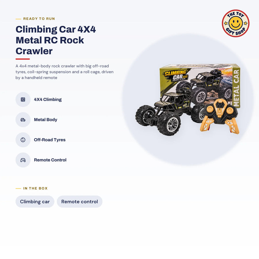 Climbing Car 4x4 Metal RC Rock Crawler – photo 4