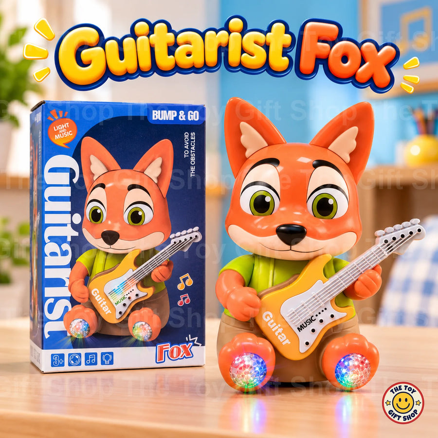 Guitarist Fox Bump & Go Toy with Light and Music – photo 2