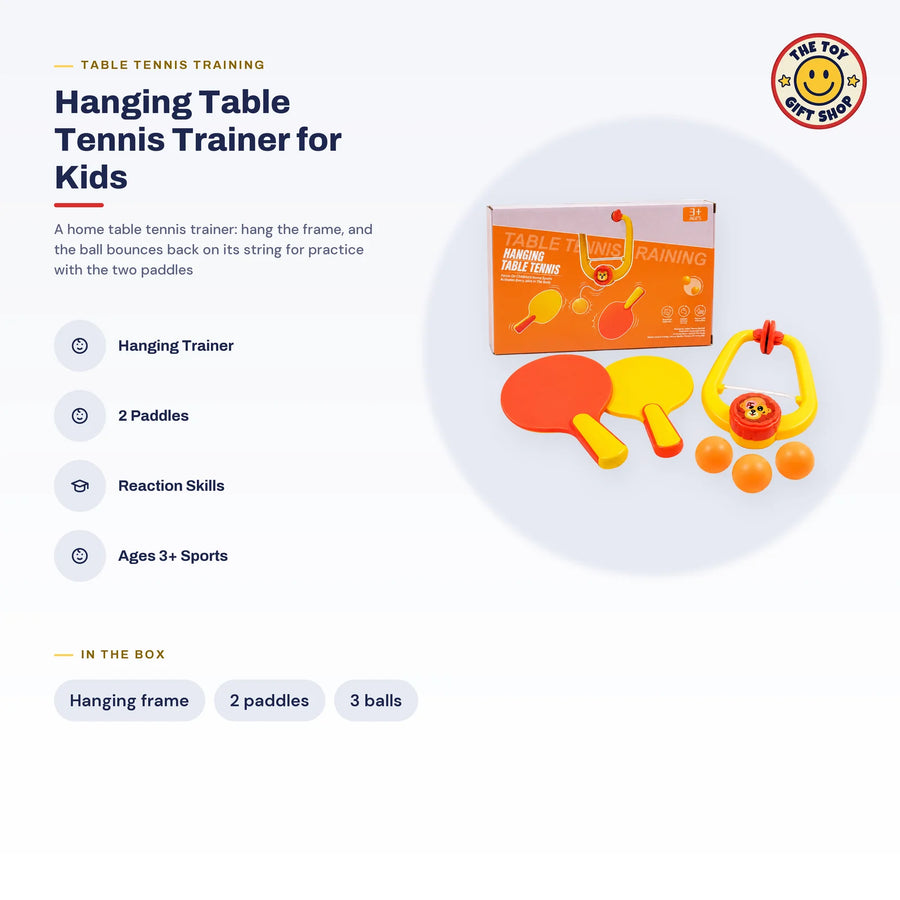 Hanging Table Tennis Trainer for Kids – photo 4