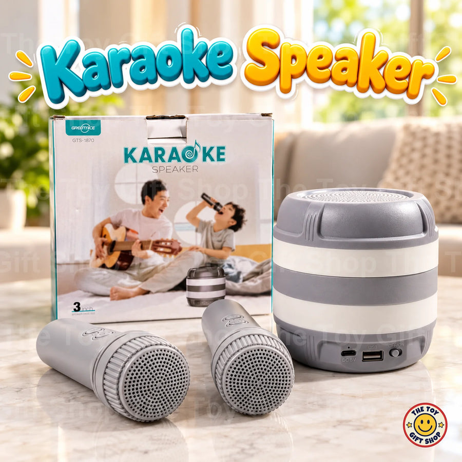 Karaoke Speaker with 2 Microphones – GTS-1870 – photo 2
