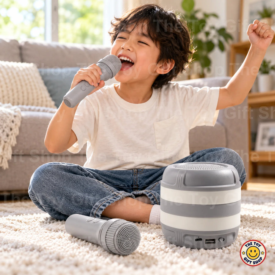 Karaoke Speaker with 2 Microphones – GTS-1870 – photo 3
