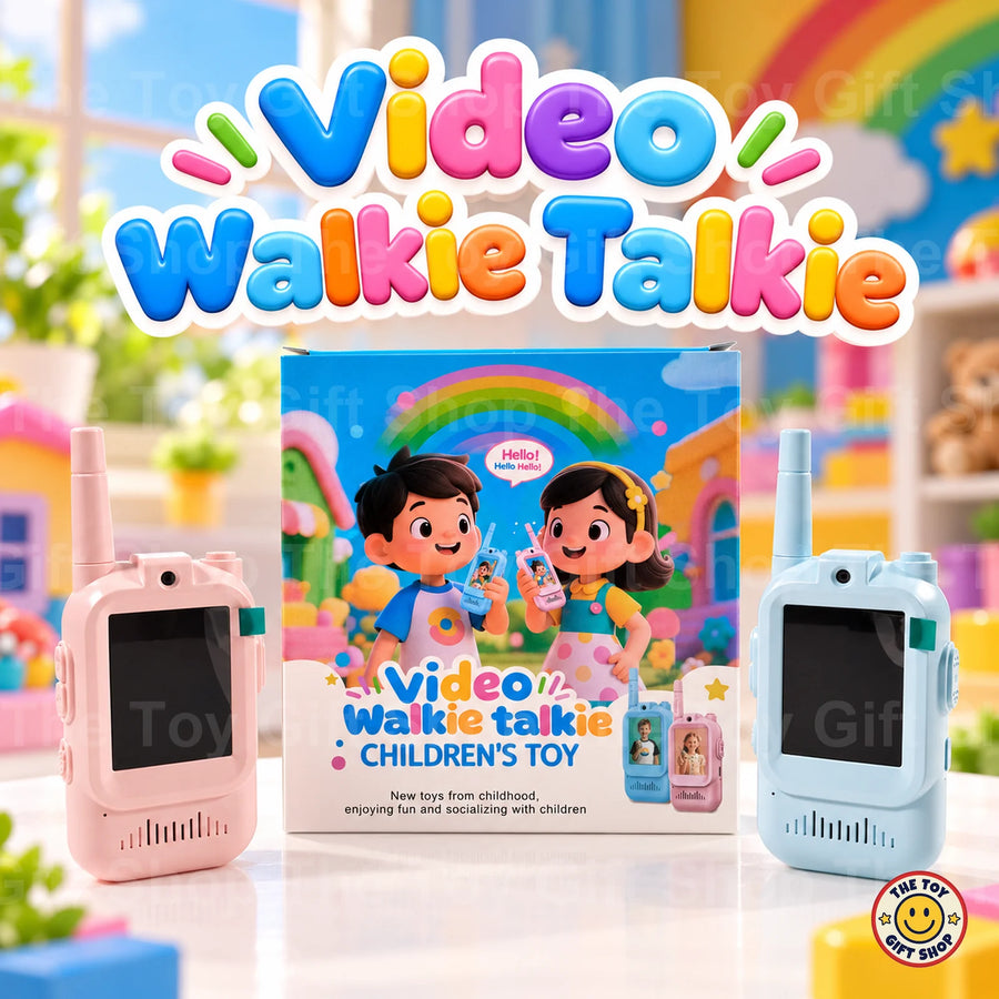 Video Walkie Talkie for Kids – Pair, Pink and Blue – photo 2