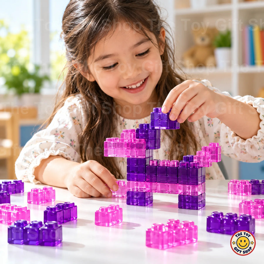 Magic Gummy Blocks – 40 Soft Sensory Building Blocks – photo 3