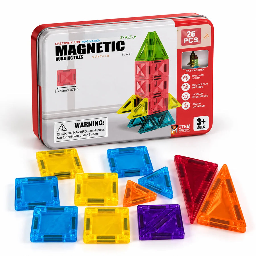 Magnetic Building Tiles 26 pcs