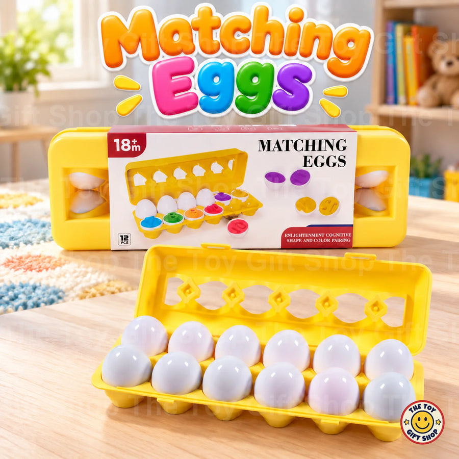 Matching Eggs Shape and Colour Sorter – 12 Eggs – photo 2