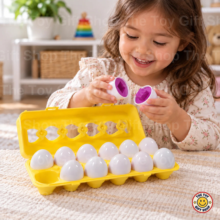 Matching Eggs Shape and Colour Sorter – 12 Eggs – photo 3