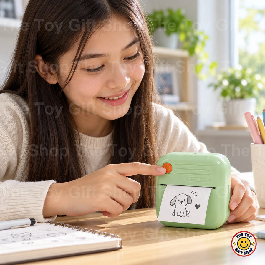Mini Printer – Bluetooth Instant Printing, Inkless – photo 3