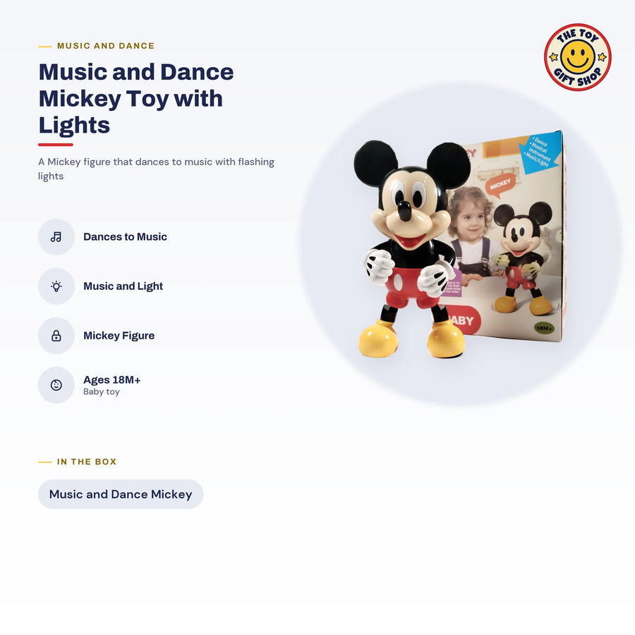 Music and Dance Mickey Toy with Lights – photo 4