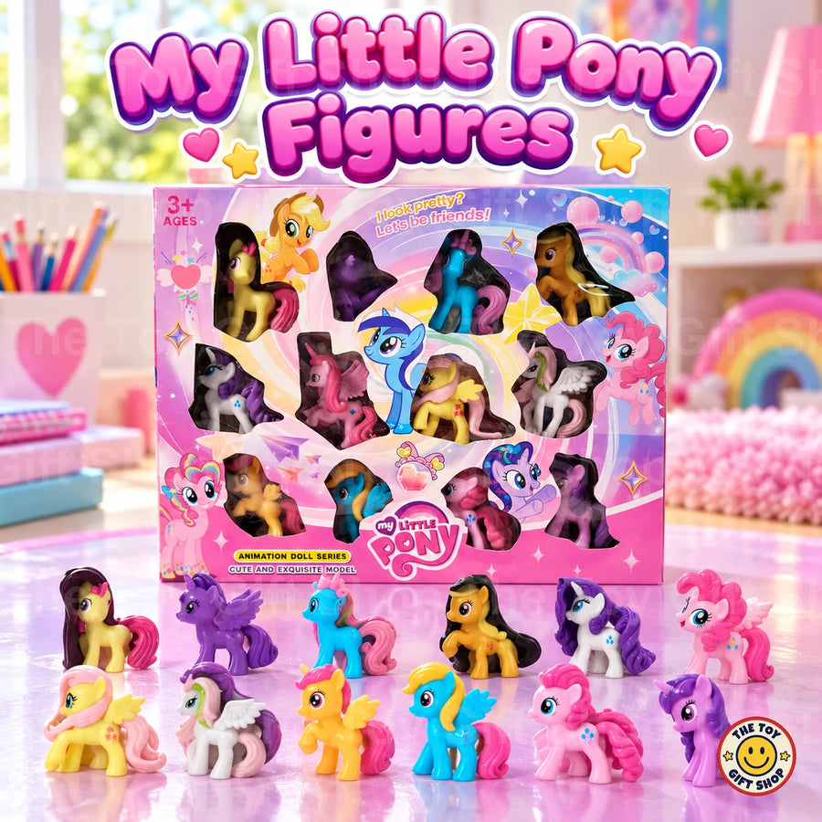 My Little Pony Figure Set – 12 Ponies – photo 2
