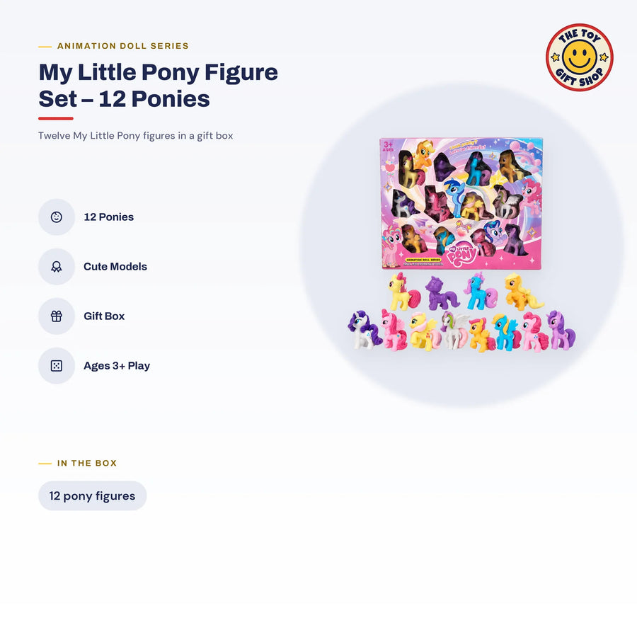 My Little Pony Figure Set – 12 Ponies – photo 4