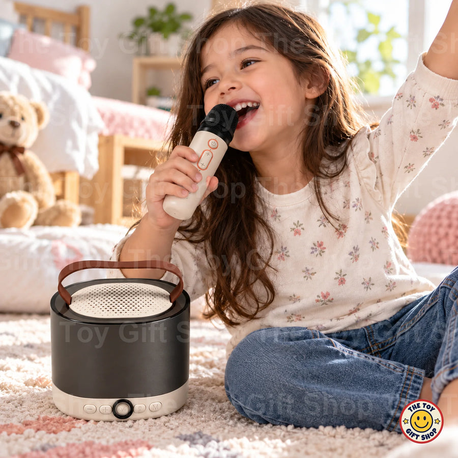 Smart Portable Speaker with Microphone – K52, RGB Lights – photo 3