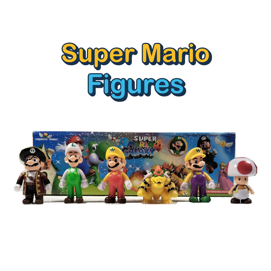 Super Mario Galaxy Mini Figure Collection – 6 Figures – photo 2