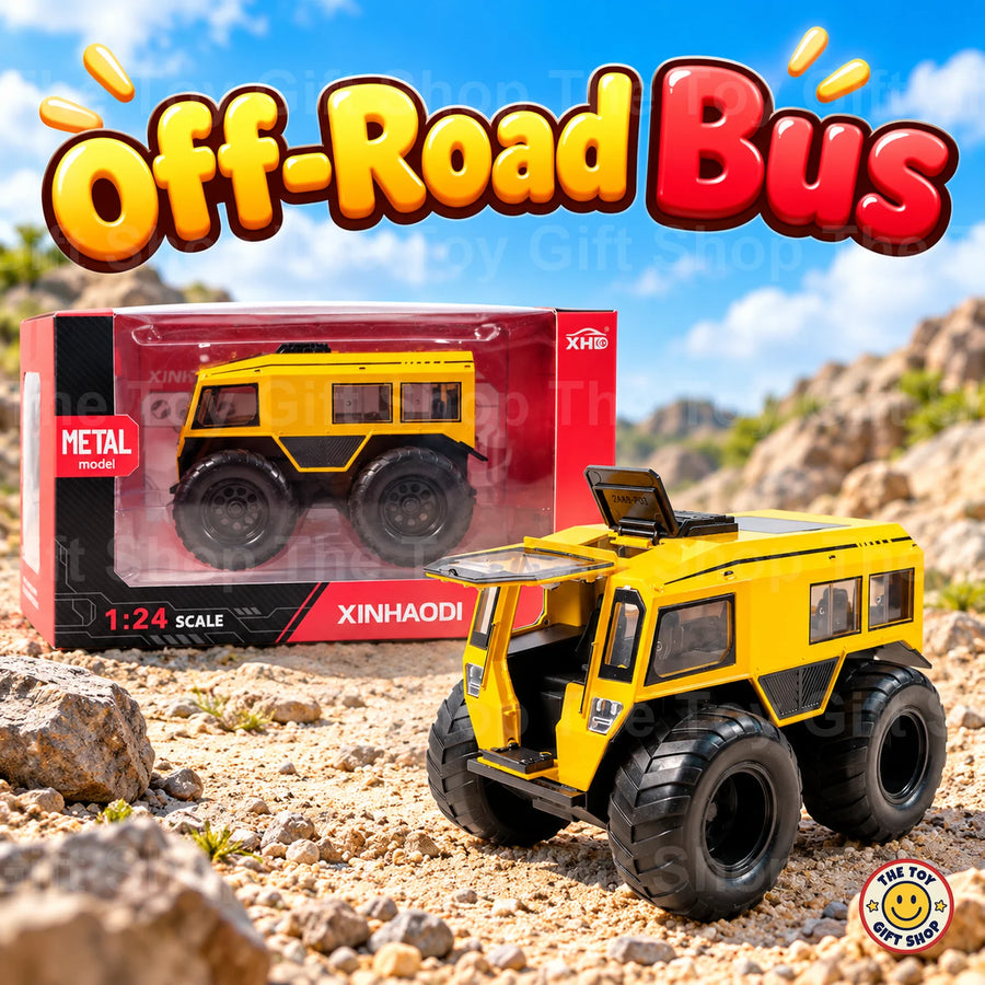 Xinhaodi 1:24 Metal Off-Road Bus Model – photo 2