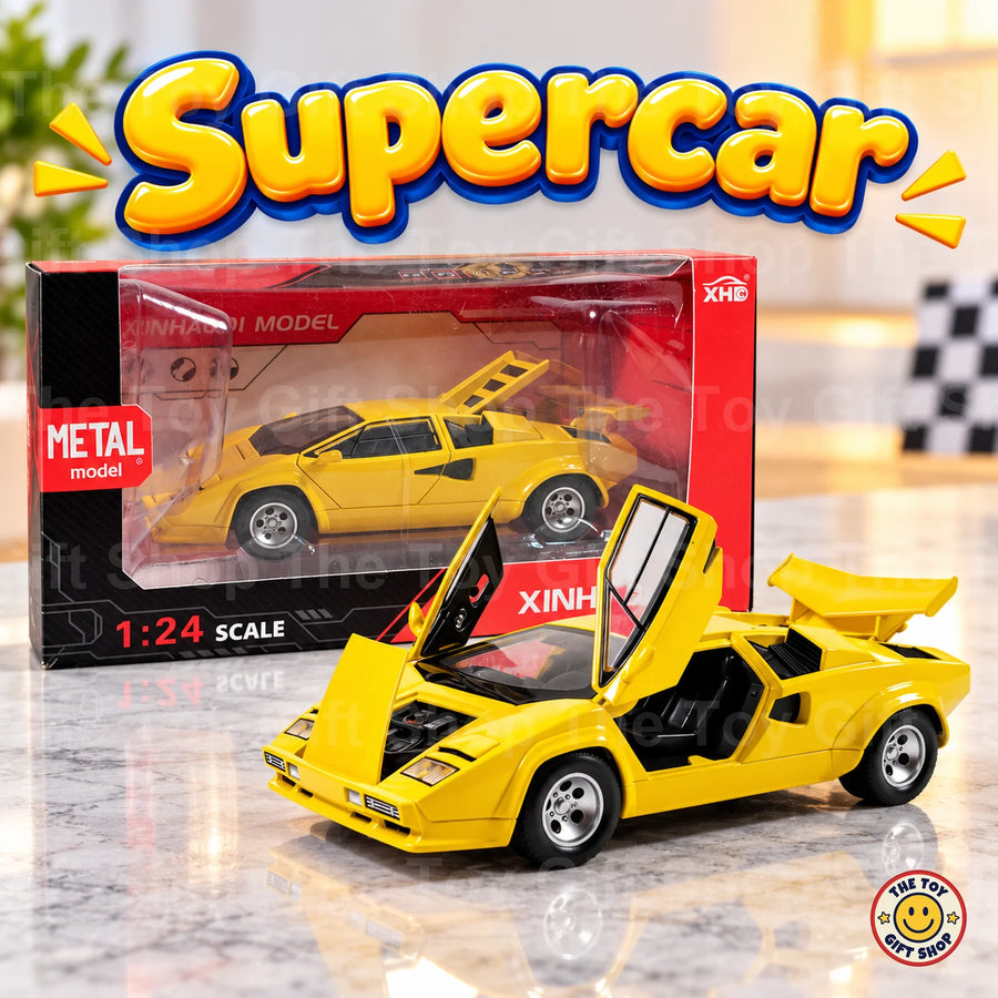 Xinhaodi 1:24 Metal Supercar Model with Scissor Doors – photo 2