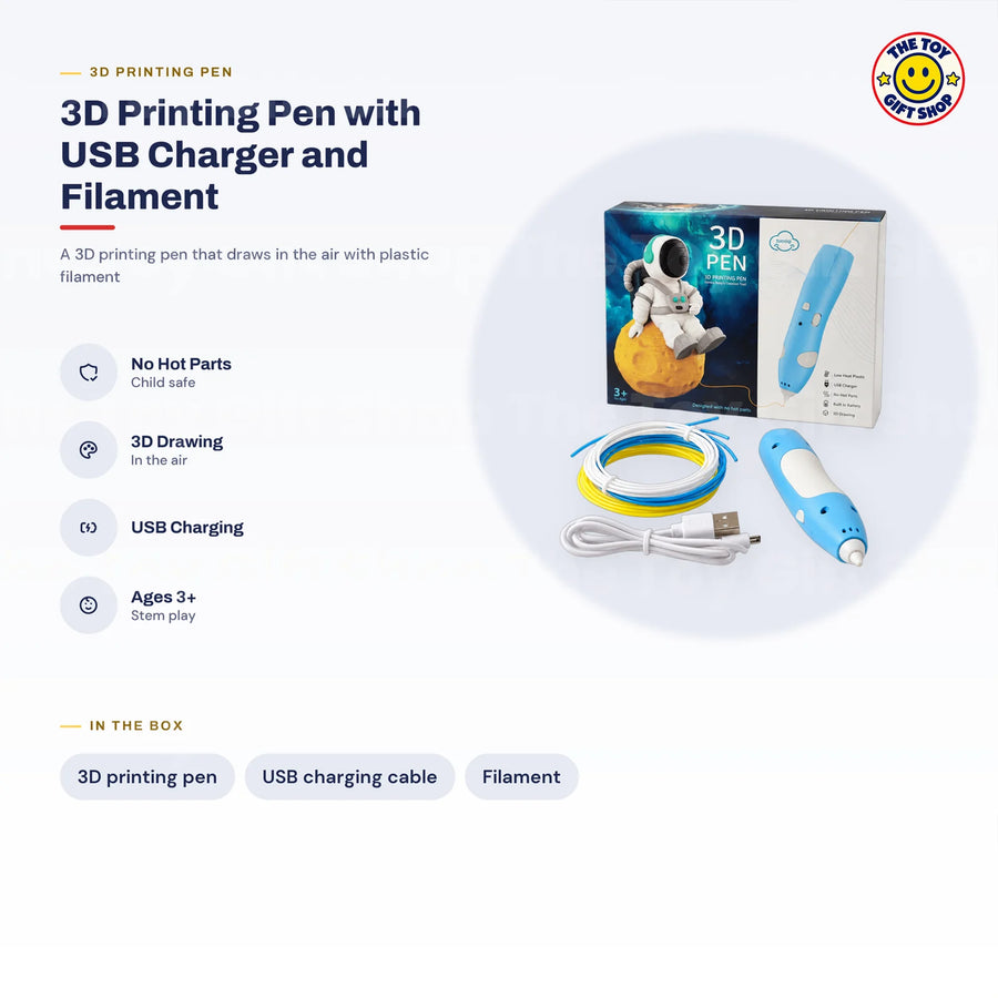 3D Printing Pen with USB Charger and Filament – photo 6