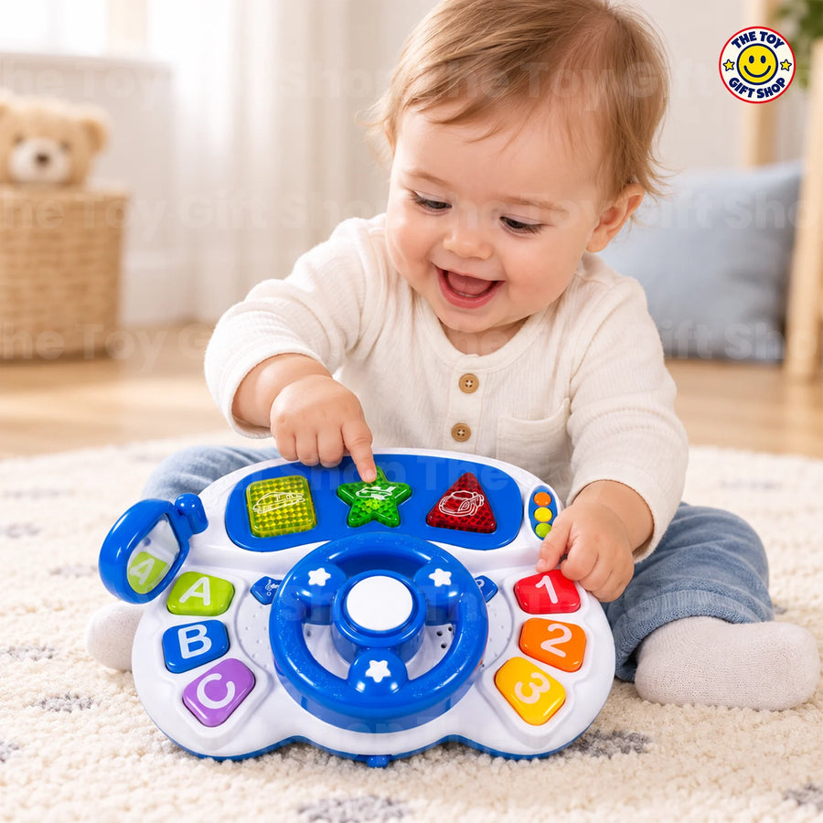abero Enlightening Steering Wheel Baby Activity Toy – photo 2