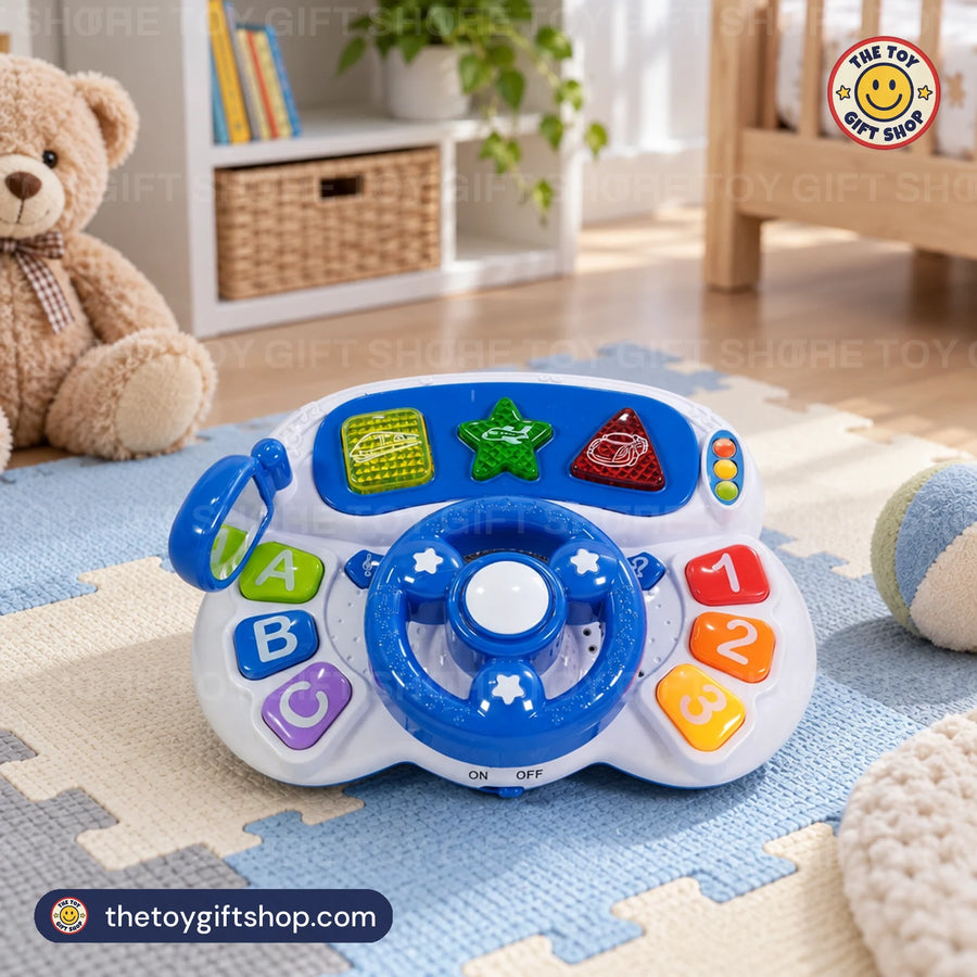 abero Enlightening Steering Wheel Baby Activity Toy – photo 4
