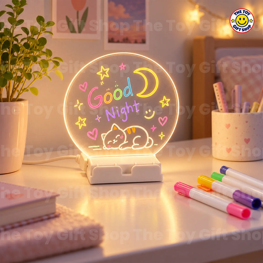 DIY Acrylic Message Lamp with Colour Markers – photo 2
