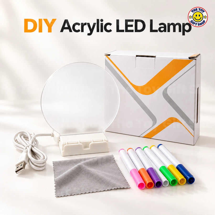 DIY Acrylic Message Lamp with Colour Markers – photo 3