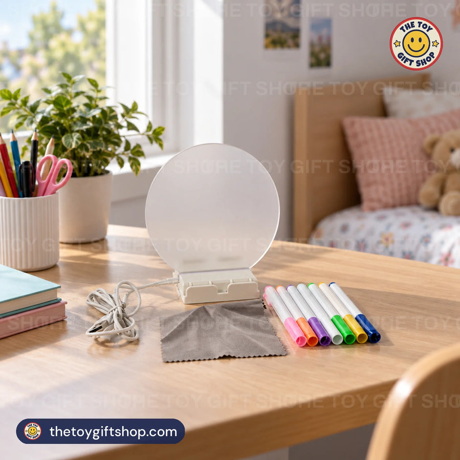 DIY Acrylic Message Lamp with Colour Markers – photo 4