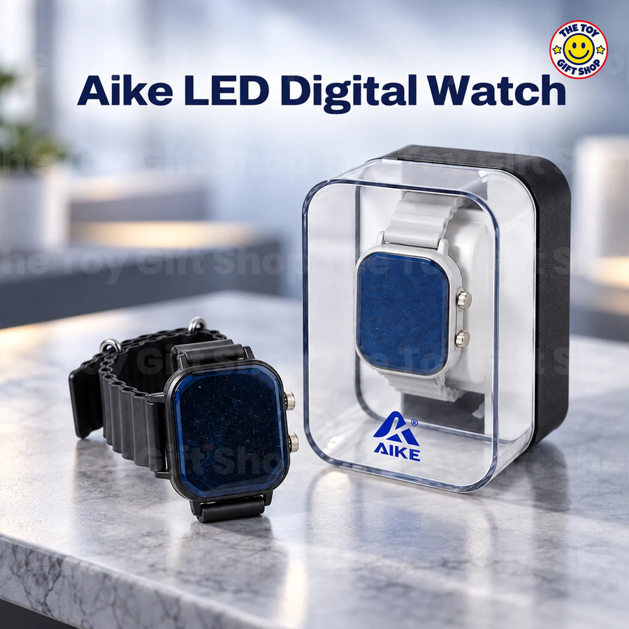 Aike LED Digital Watch – Black Strap – photo 3